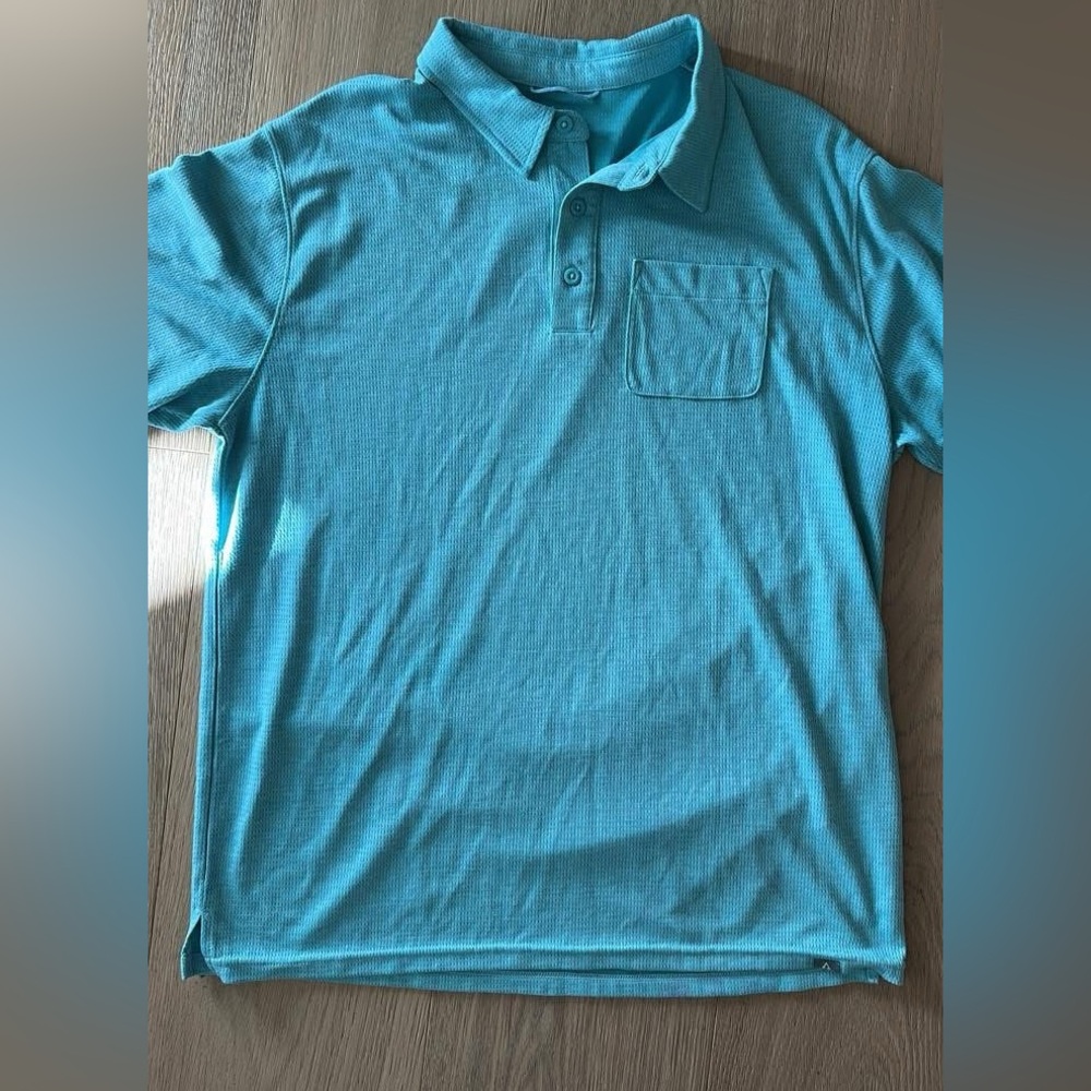 Ascend Blue Polo Shirt Large